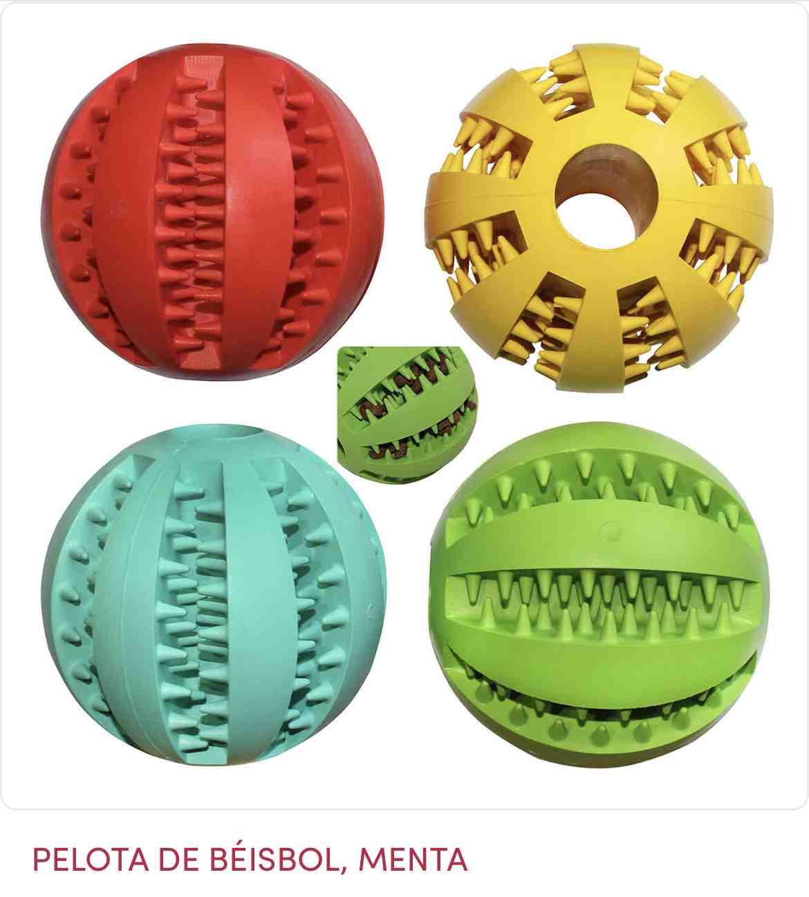 BP001Pelota de béisbol  7 cm, 