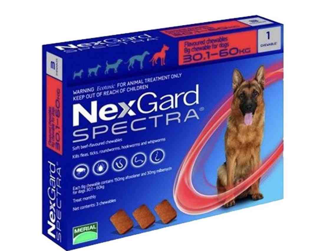 NEXGARD SPECTRA DE ( 30 A 60KG)