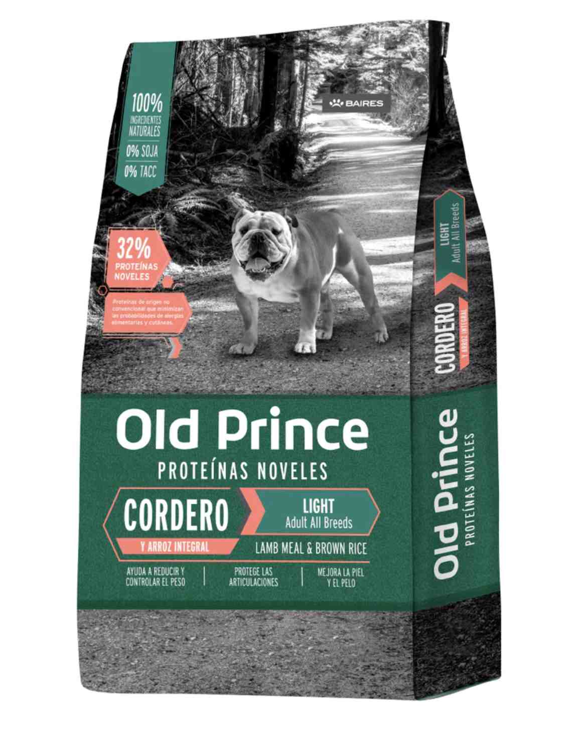 OLD PRINCE CORDERO CALORIAS REDUCIDAS X 3KG