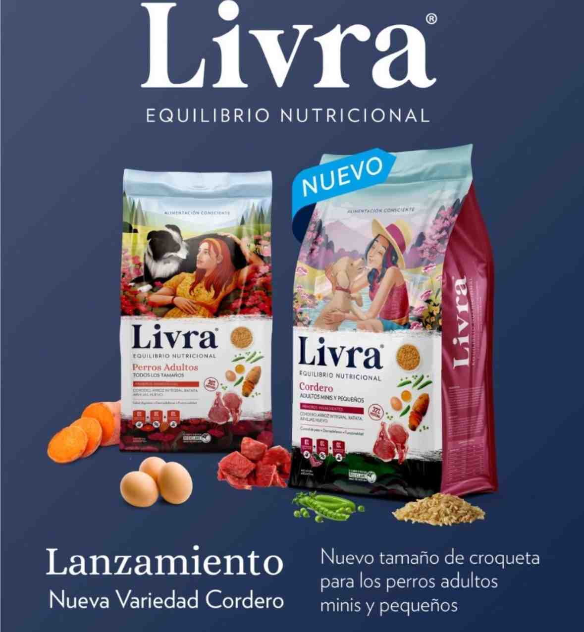 LIVRA CORDERO MINI Y PEQUEÑO X 7.5 KG