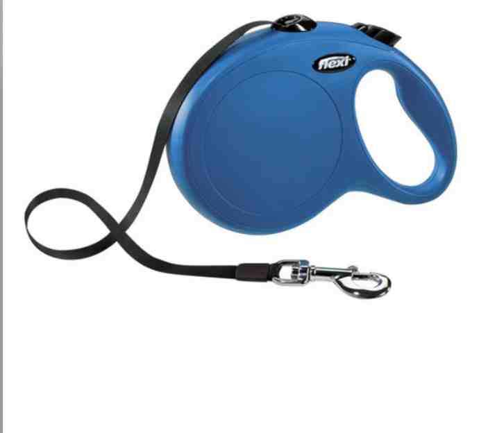 Flexi New CLASSIC, cinta, L: 5 m, azul, 50 kg.