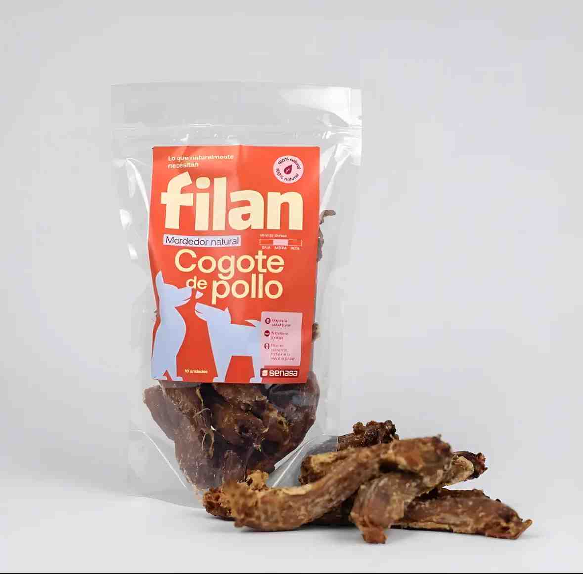 FILAN COGOTE DE POLLO 10 UNIDADES
