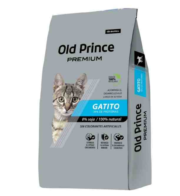 OLD PRINCE PREMIUM GATITOS X7.5KG