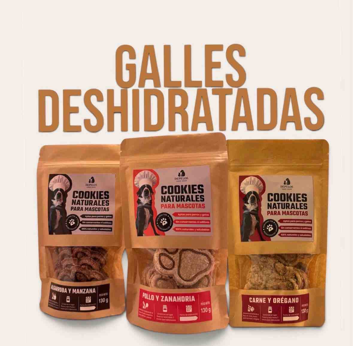 COOKIES NATURALES CARNE Y OREGANO X 130G