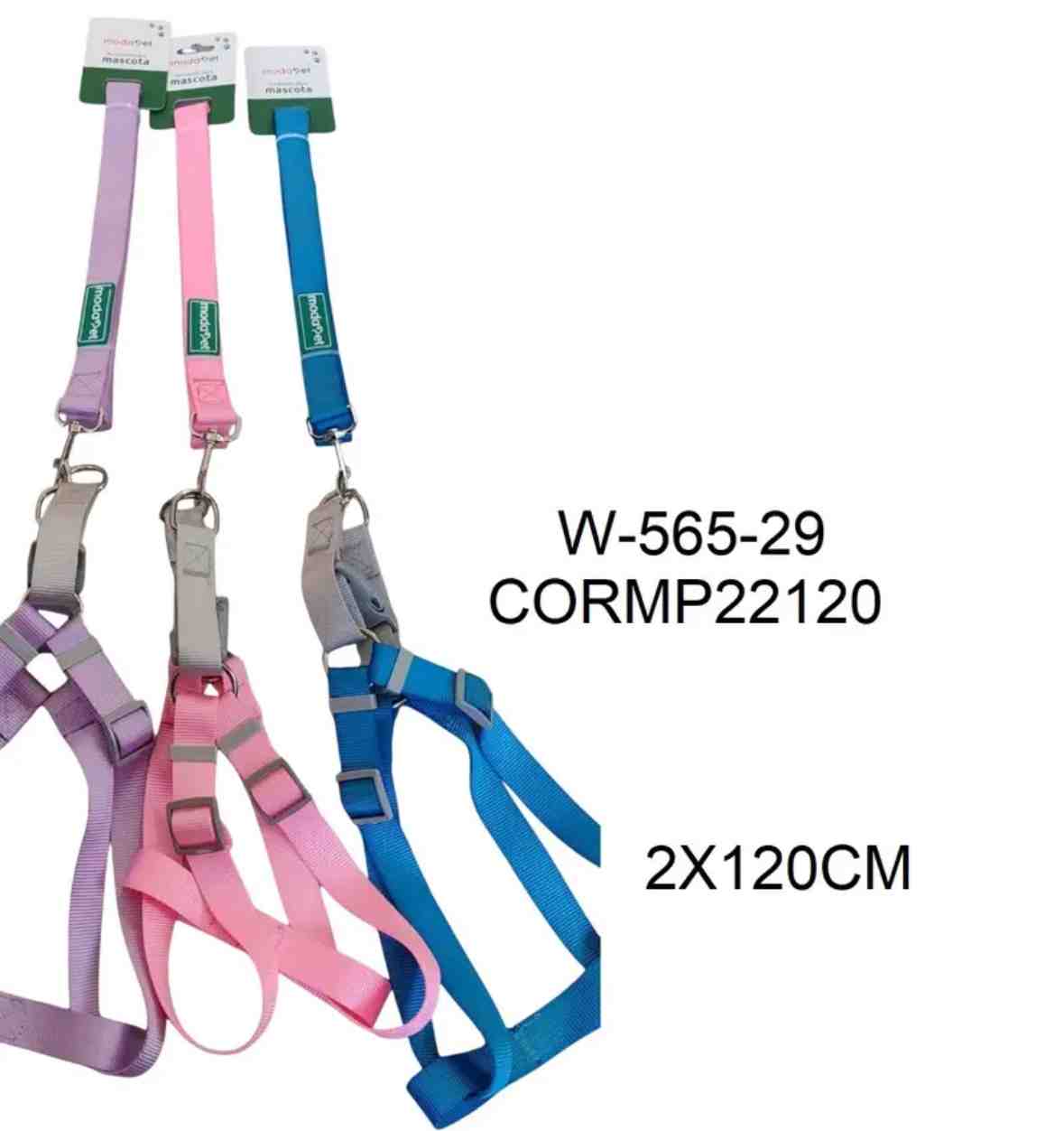 MODAPET CONJUNTO PRETAL Y CORREA M  W-565-29