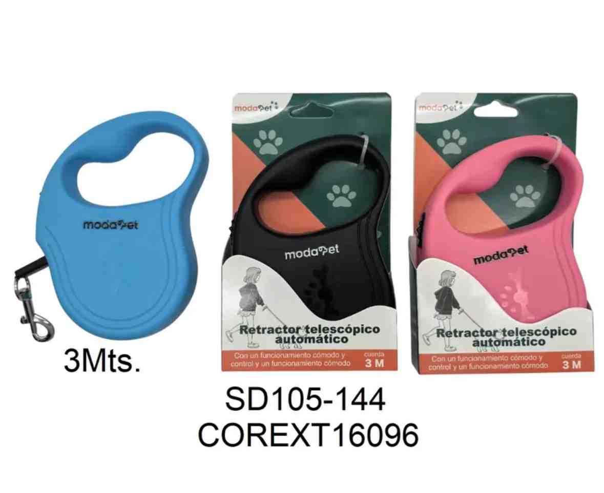 MODAPET CORREA EXTENSIBLE 3M CUERDA SD105