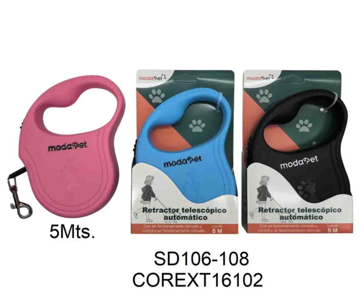 MODAPET CORREA EXTENSIBLE 5M CUERDA SD106