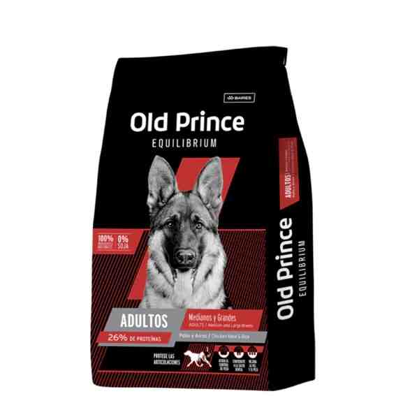 OLD PRINCE EQUILIBRIUM ADULTO MEDIANO X 15 KG 