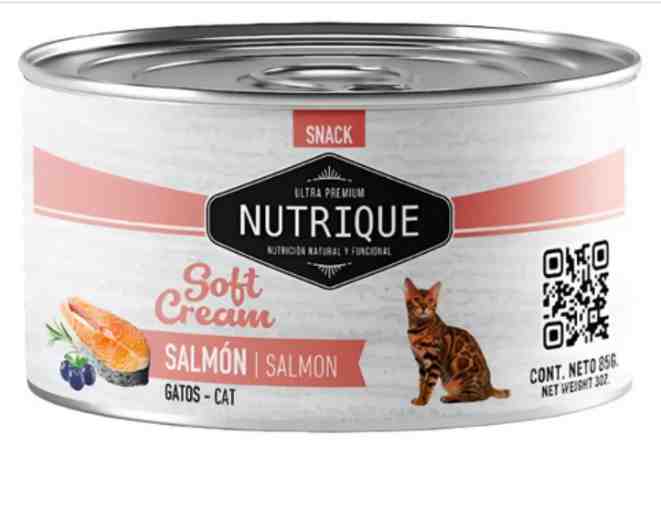 LATA NUTRIQUE SALMON GATO 85g
