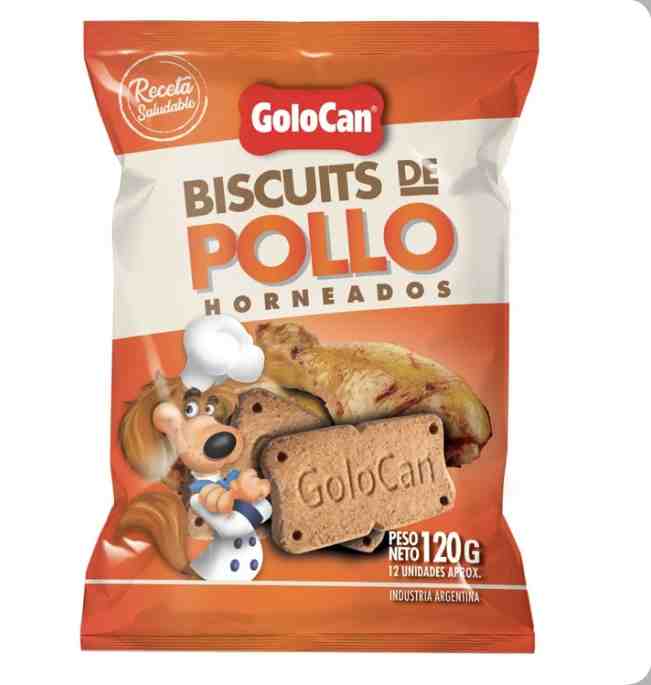 GOLOCAN BISCUIT DE POLLO 120GM