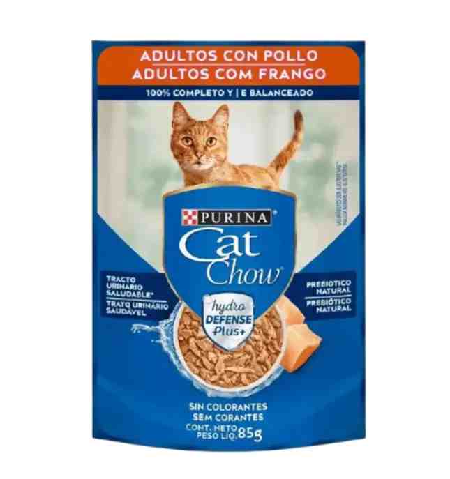 POUCH CAT CHOW  ADULTO POLLO 