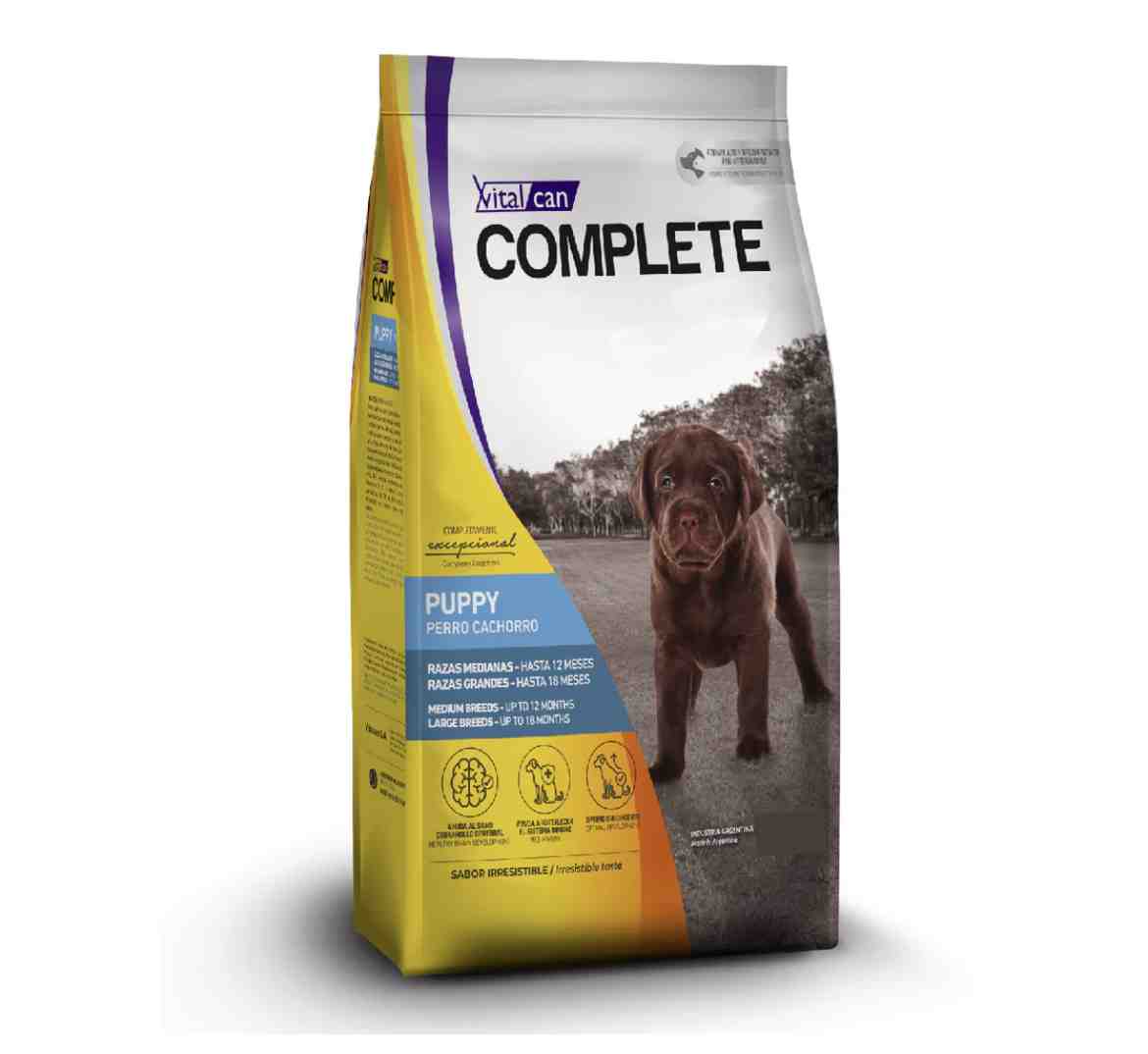 COMPLETE PERRO CACHORRO MEDIANO Y GRANDE X 20KG