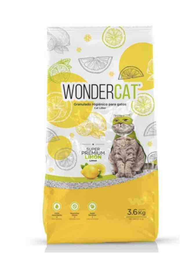 WONDERCAT LIMON 3,8 KG 