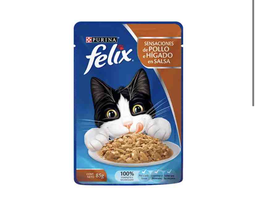 POUCH FELIX CLASSIC POLLO E HIGADO 