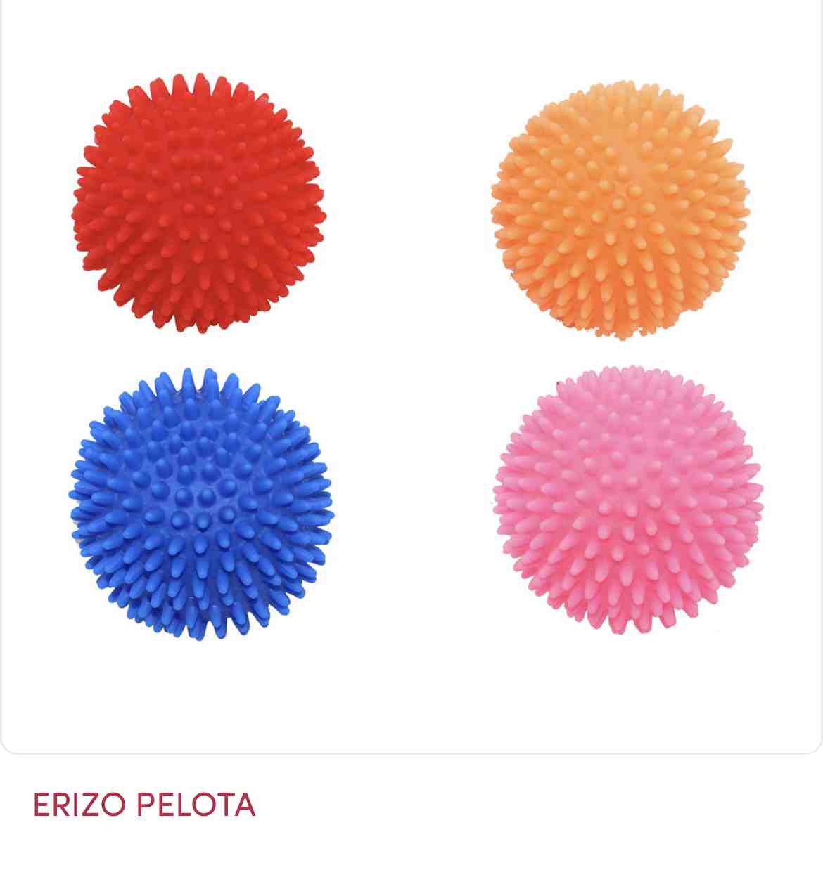 BP525 PELOTA ERIZO 