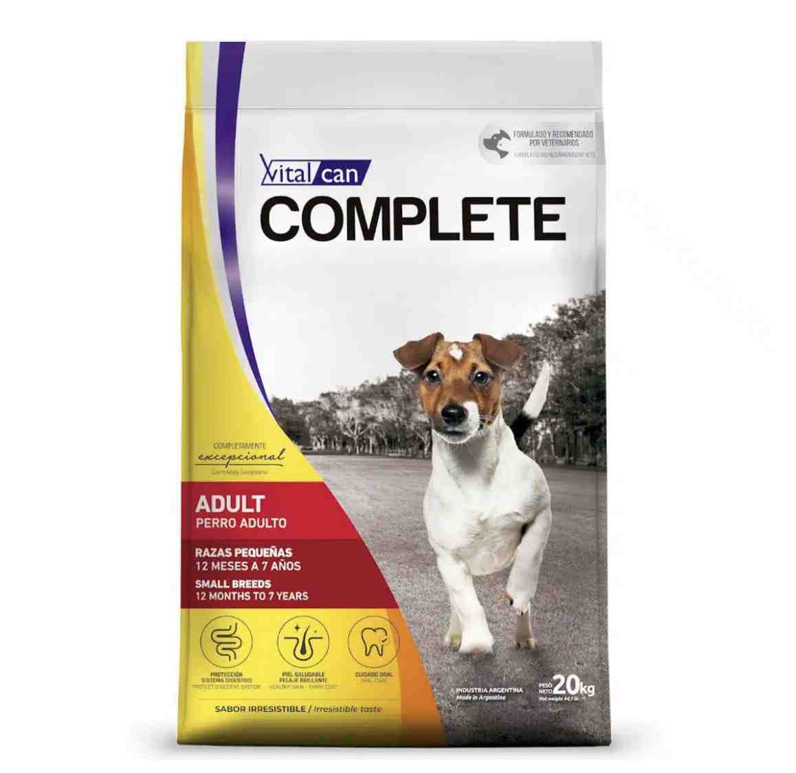 COMPLETE PERRO ADULTO RAZA PEQUEÑA X 20 kg 