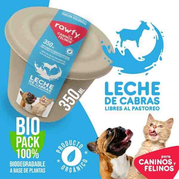 LECHE DE CABRA RAWFY 350ML POTE BIO