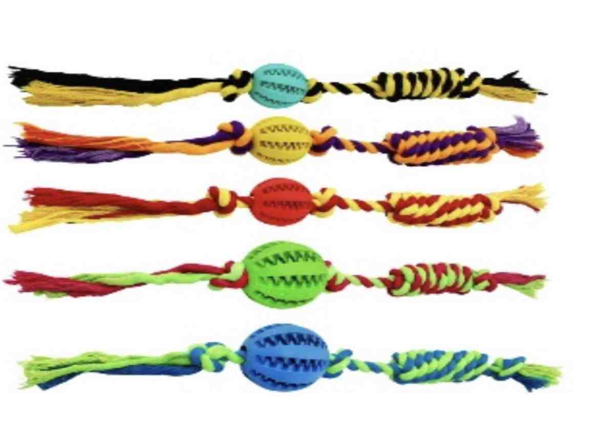 BP0016Pelota de béisbol con cuerda de algodón, 