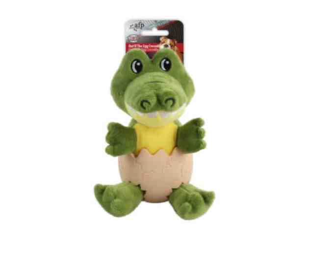 4341 AFP PELUCHE COCODRILO CON HUEVO GOMA