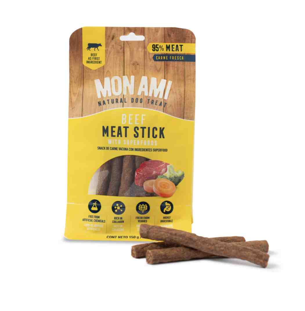 MON AMI  BEEF MEAT STICK X250GM