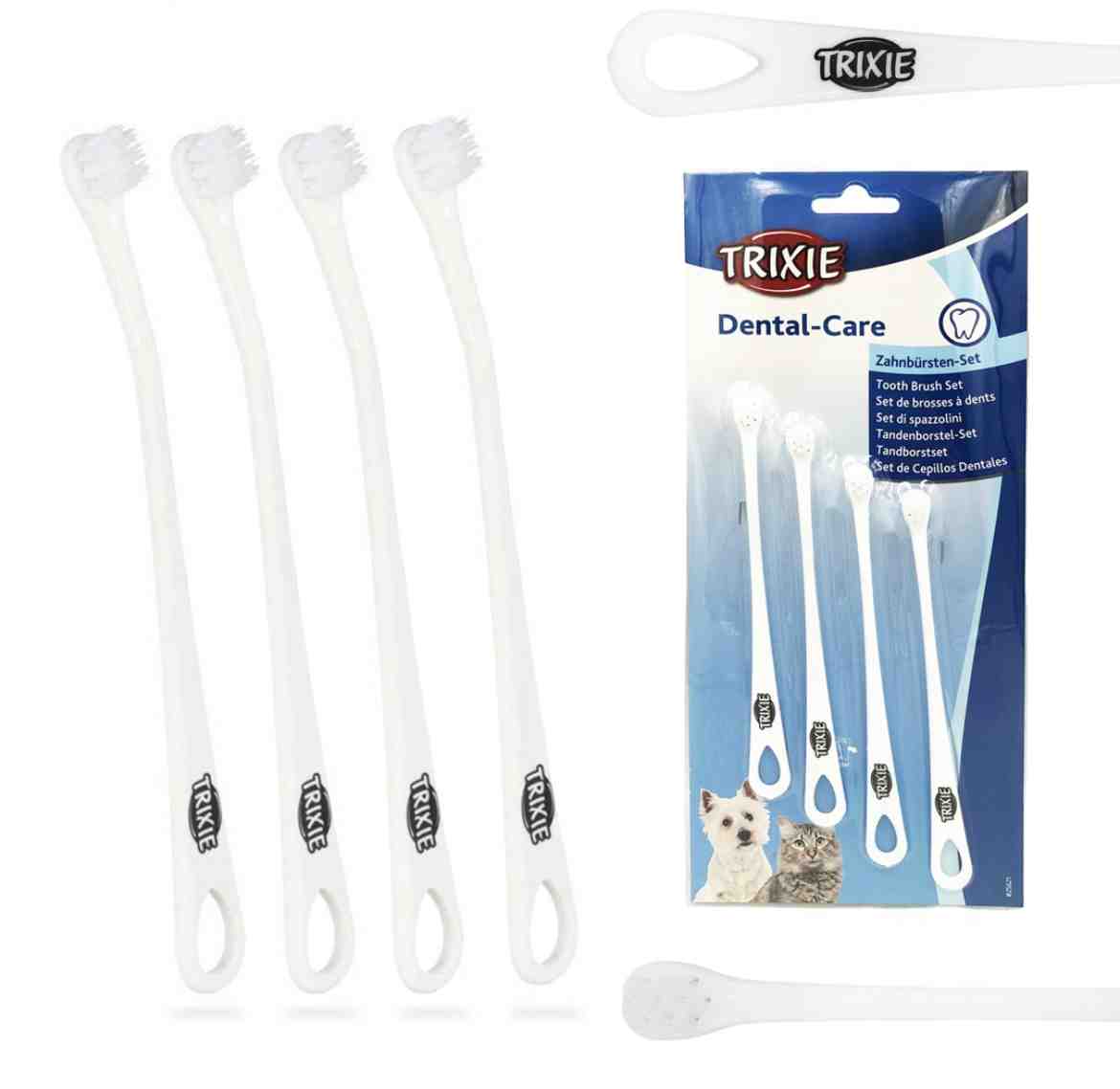 25621 TRIXIE  SET X 4 CEPILLOS DE DIENTES