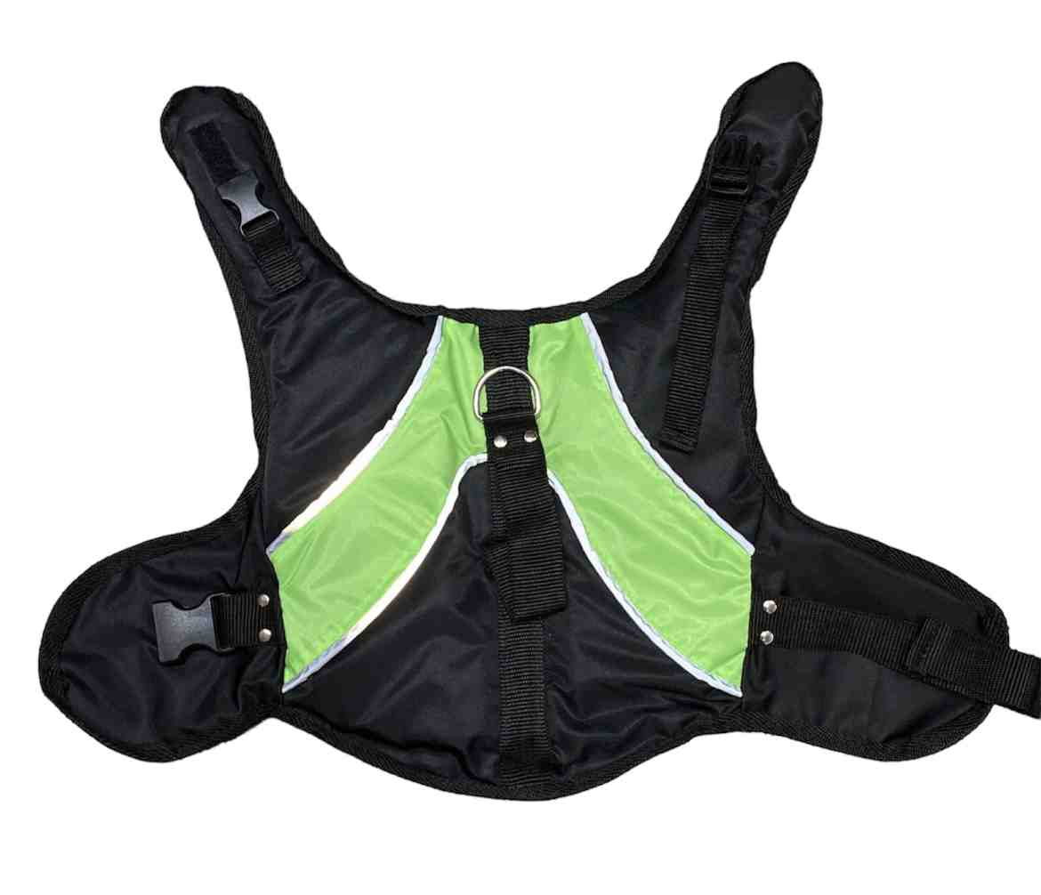 SALVAVIDAS PETIT TALLE 5 NEGRO Y VERDE