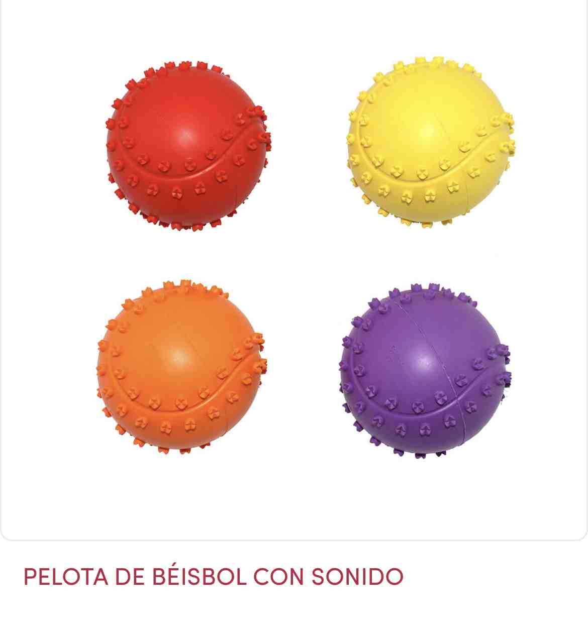 BP042 PELOTA BEISBOL 6 CM 