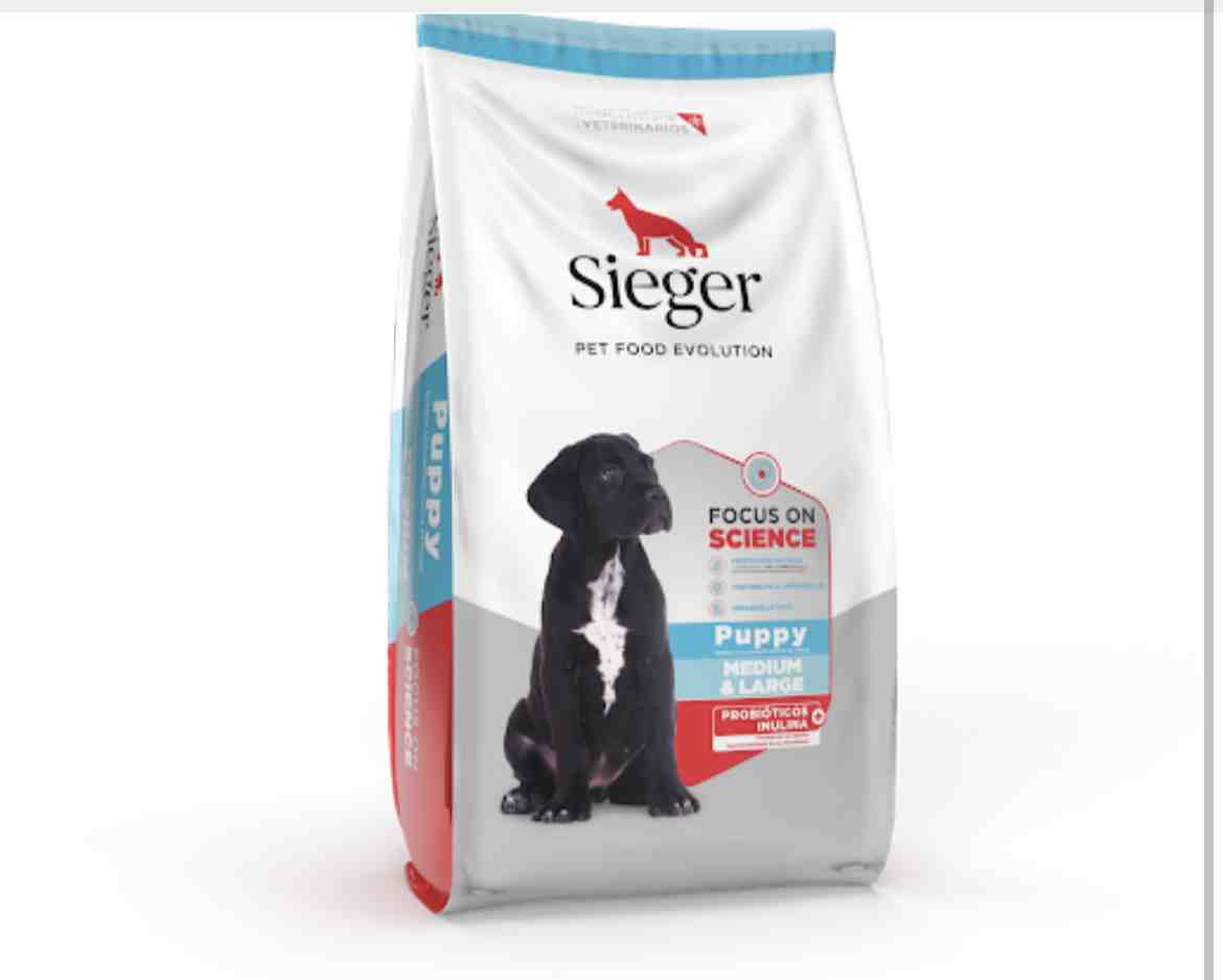 SIEGER  PUPPY MEDIUM Y LARGE X3 KG 