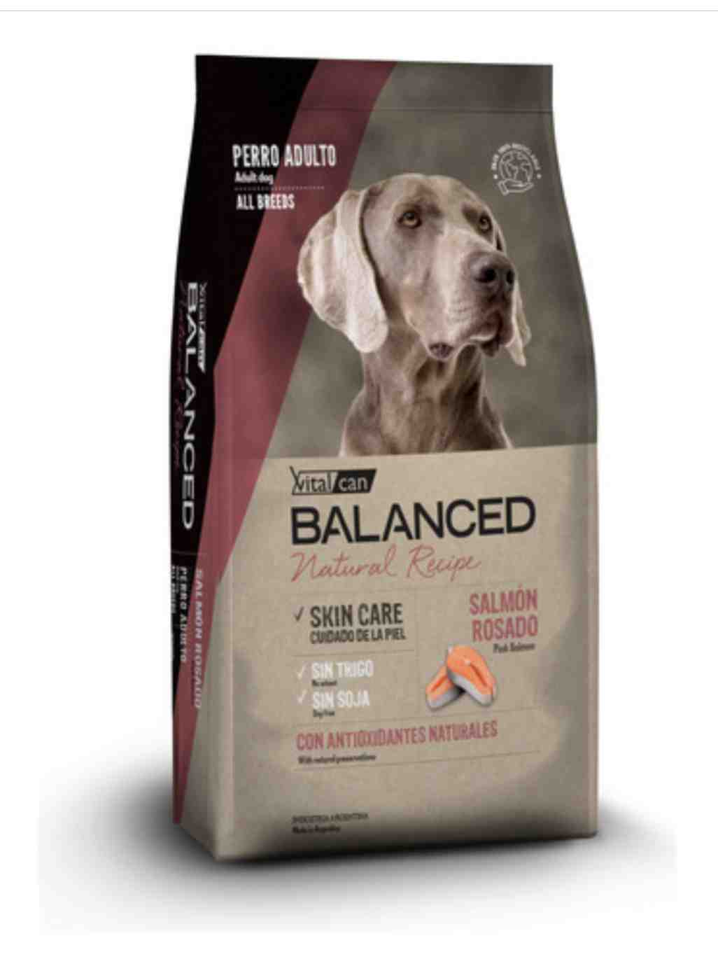 BALANCE PERRO NATURAL RECIPE SALMON X 3KG 