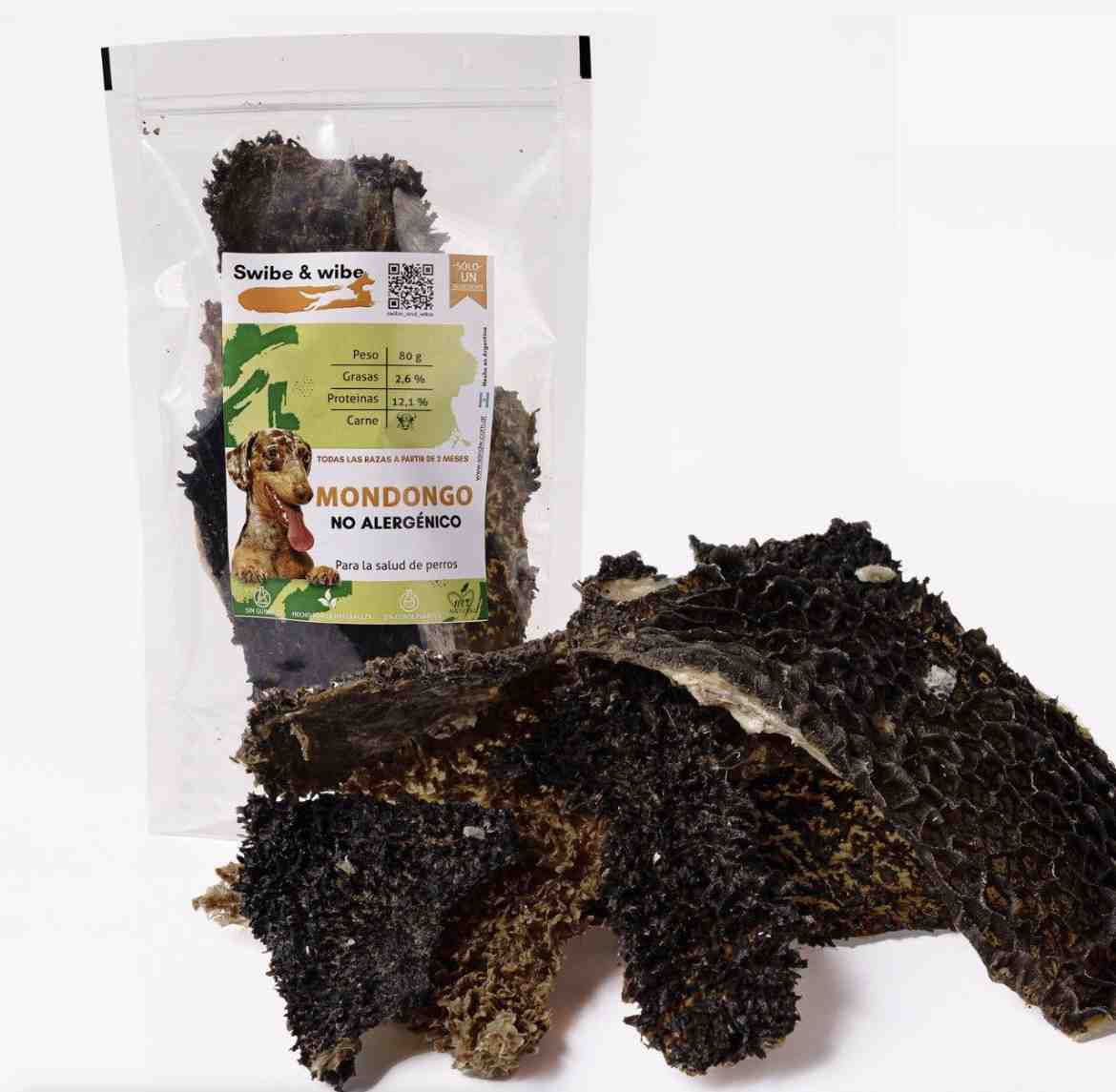 SWIBE & WIBE MONDONGO DE RES 80 GM 