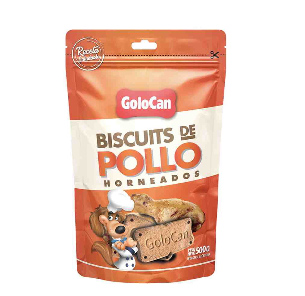 BISCUITS DE POLLO GOLOCAN X 500 GM 