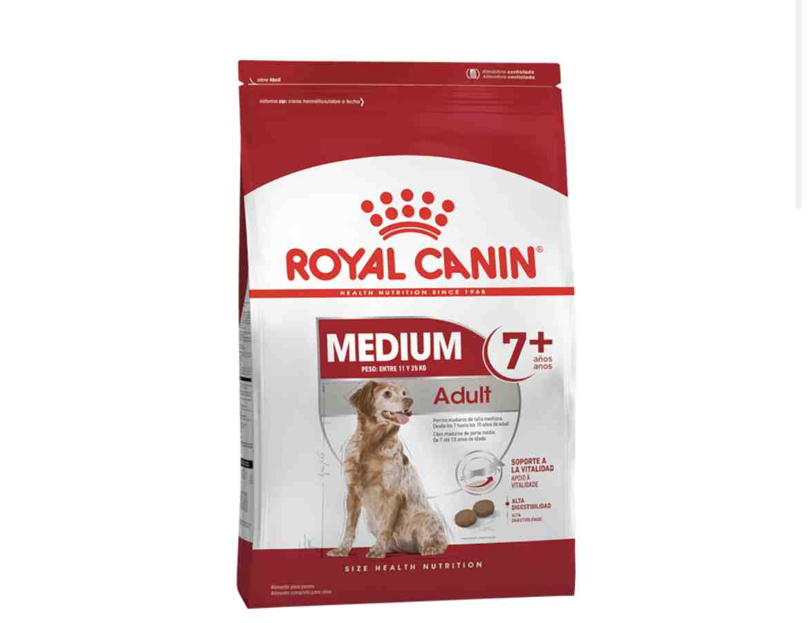 ROYAL MEDIUM  ADULTO + 7AÑOS X 15KG