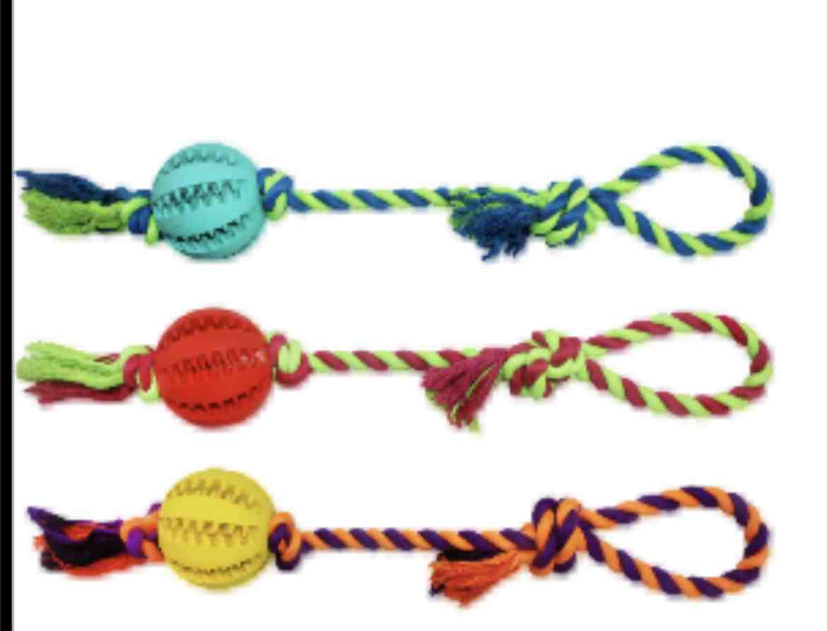 BP126 Pelota de béisbol con manija de cuerda 