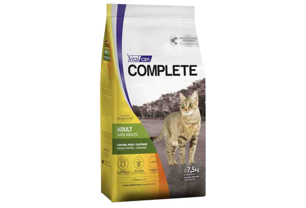 COMPLETE GATO CONTROL DE PESO CASTRADO  X 7,5KG