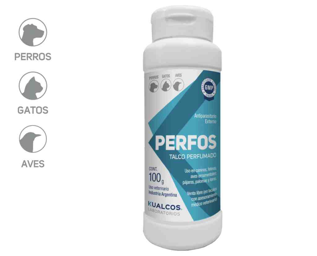 PERFOS TALCO ANTIPARACITARIO EXTERNO X 100g