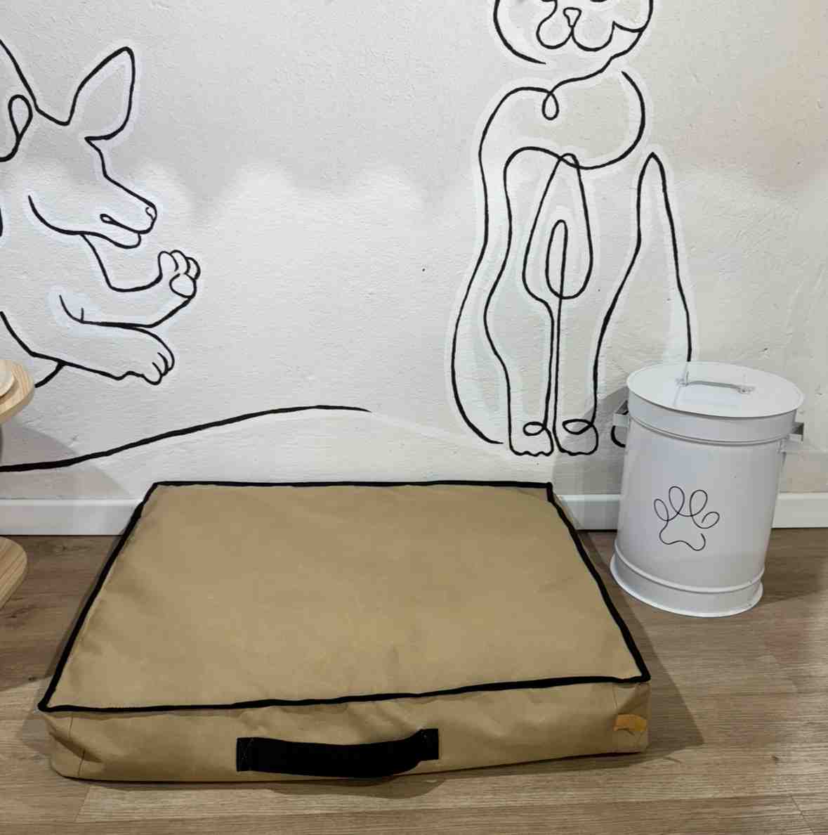 SOMMIER SOFI BEIGE 3 1METRO X 70 CM DESMONTABLE 