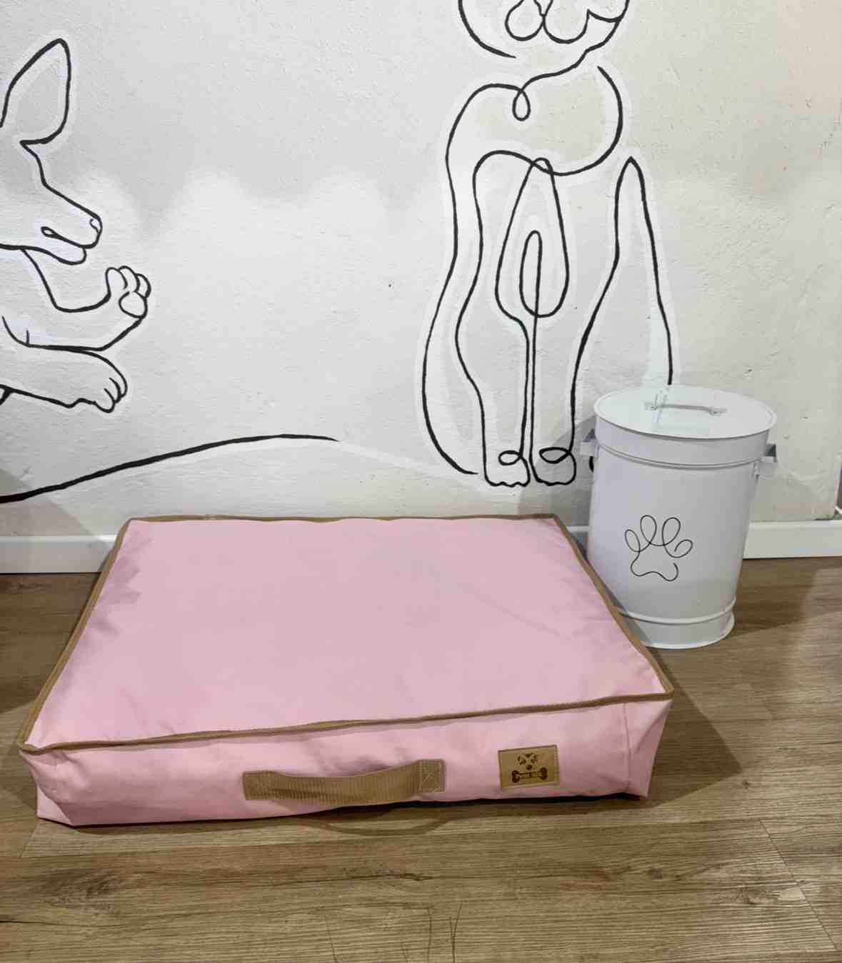 SOMMIER SOFI ROSA 3 1METRO X 70 CM DESMONTABLE 