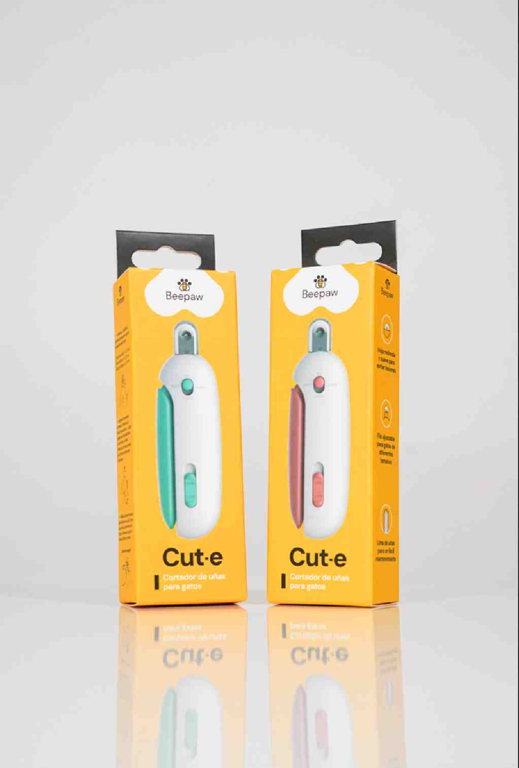 ALICATE CUT-E VERDE CON LIMA Y LUZ 