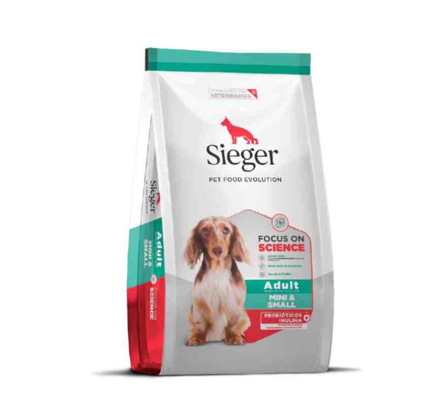 SIEGER ADULTO MINI Y SMALL X 12 KG
