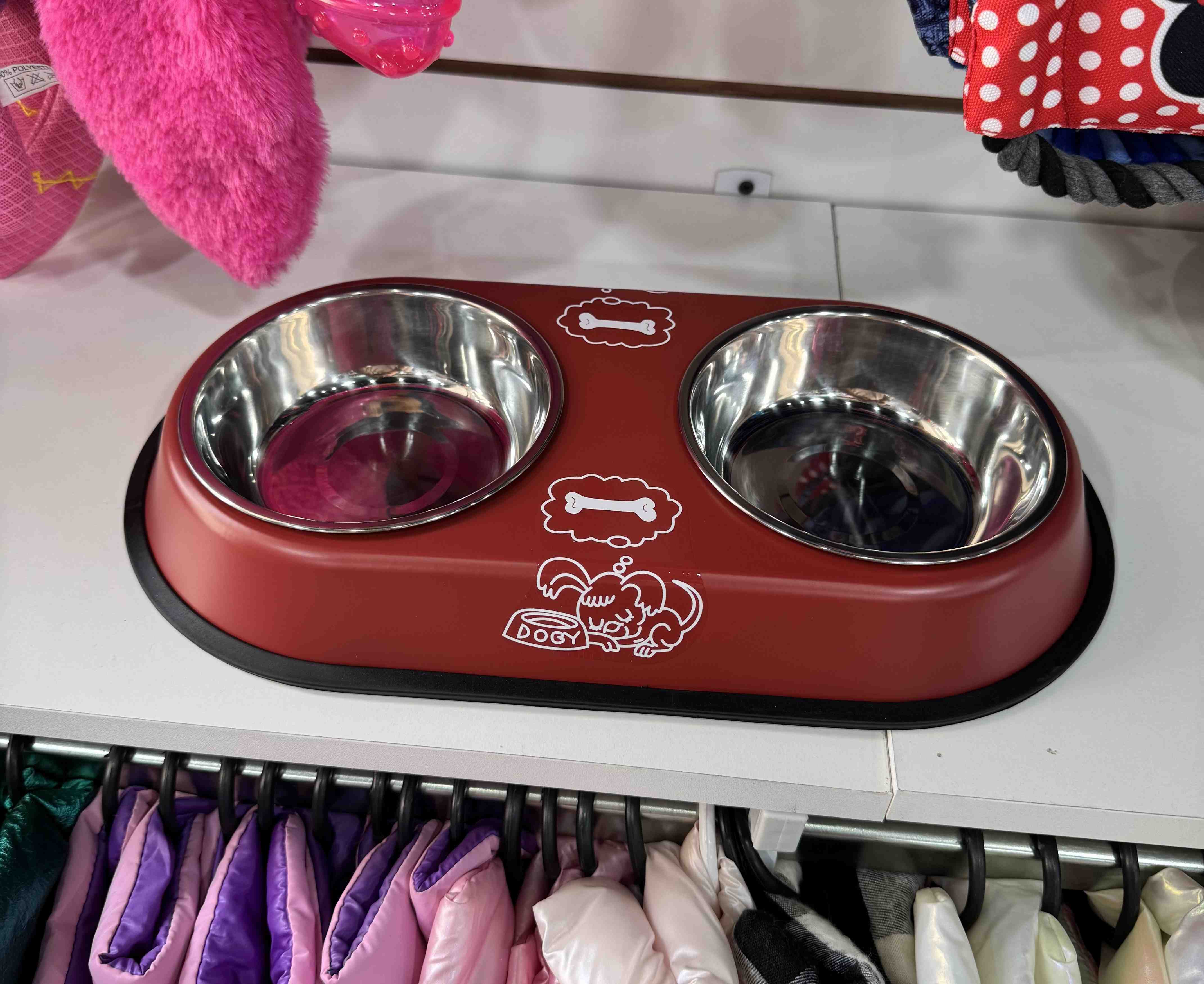 CAD14-M-RO COMEDERO/BEBEDERO DOBLE M ROJO 