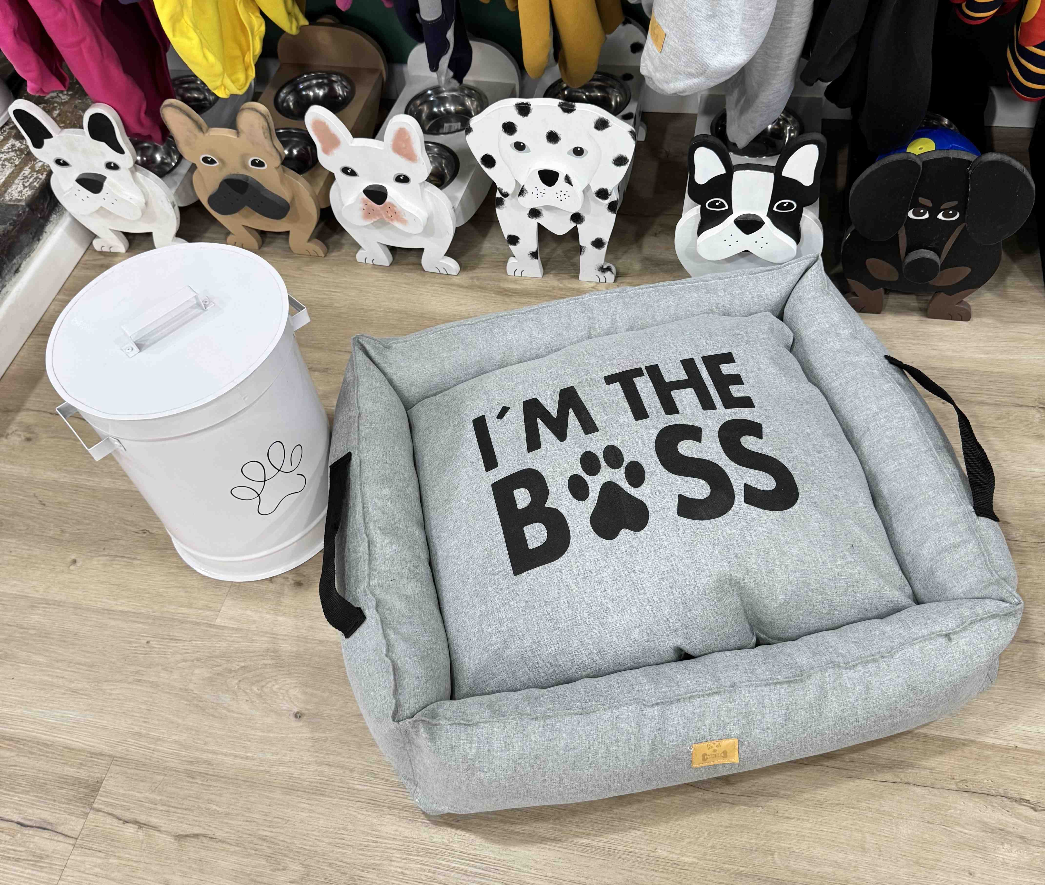 MOISES THE BOSS GRIS  KING SIZE 1 METRO X 80 CM