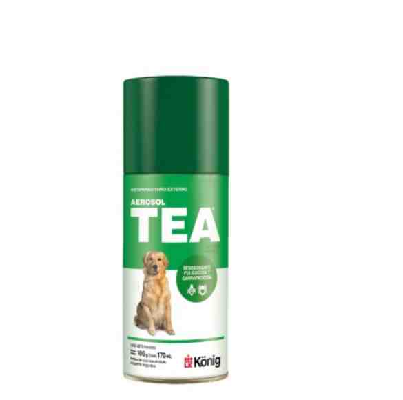 tea aerosol desodorante antipulgas para perro x 170ml