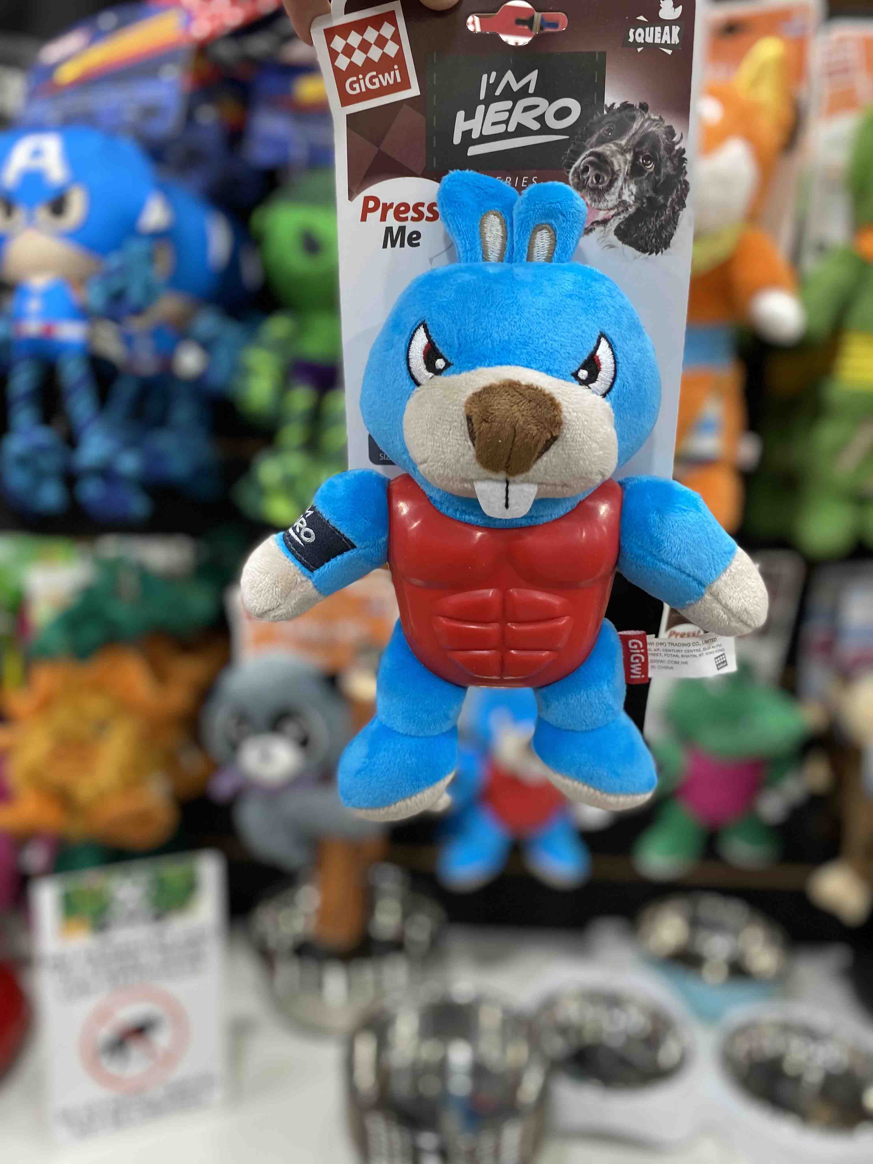 8089 GIGWI CONEJO I´M HERO 