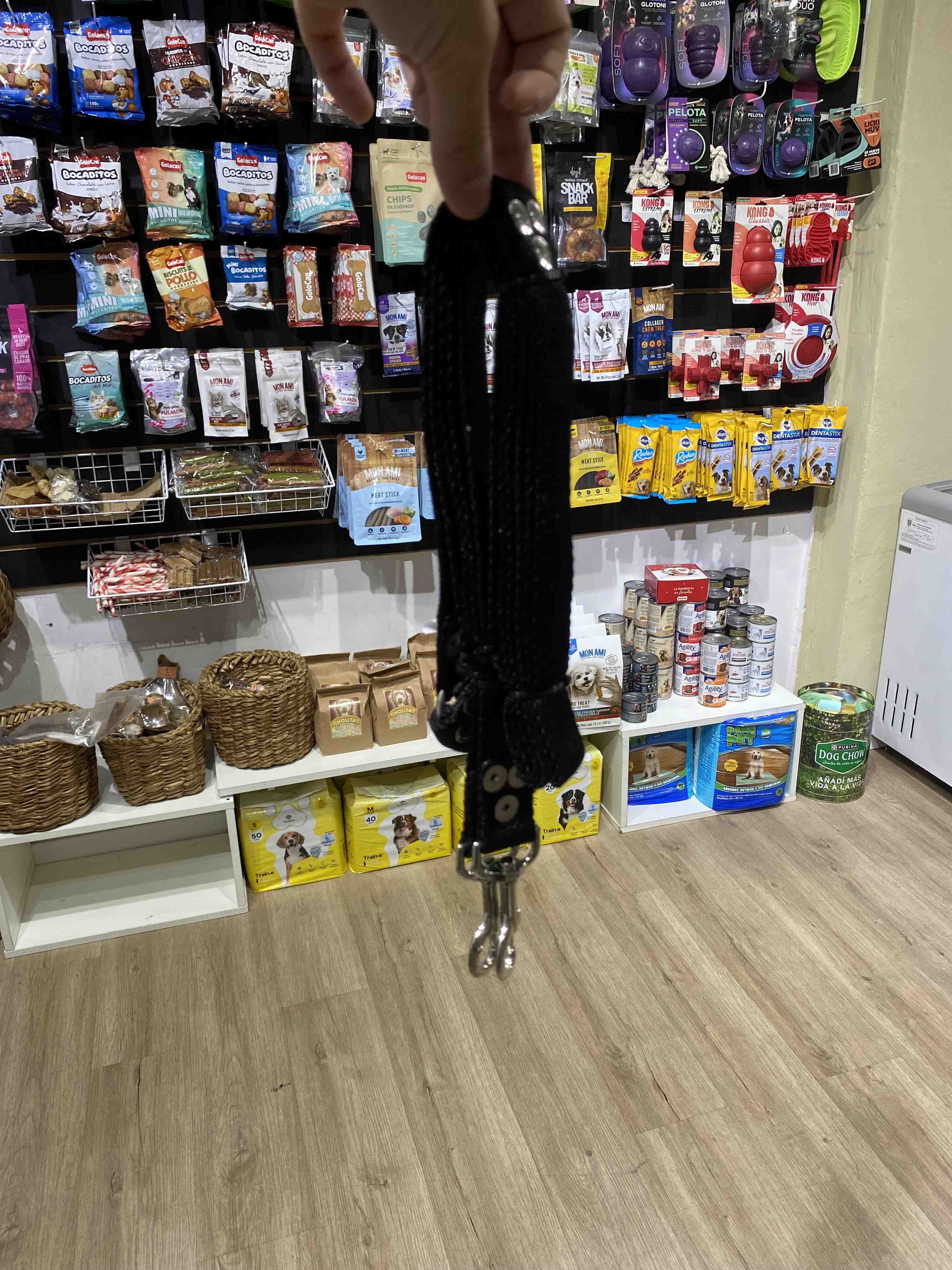 CORREA DOBLE PARA 2 MASCOTAS CINTA 25MM