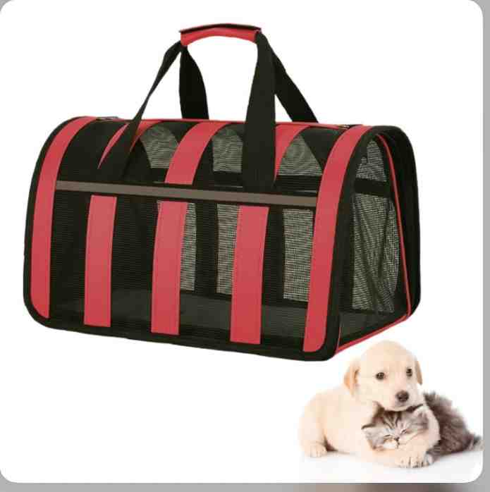 BOLSO DE RED ROJO L 49CMX28CMX26CM