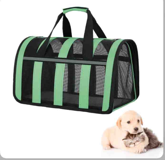 BOLSO DE RED VERDE M 42CMX24CMX24CM	