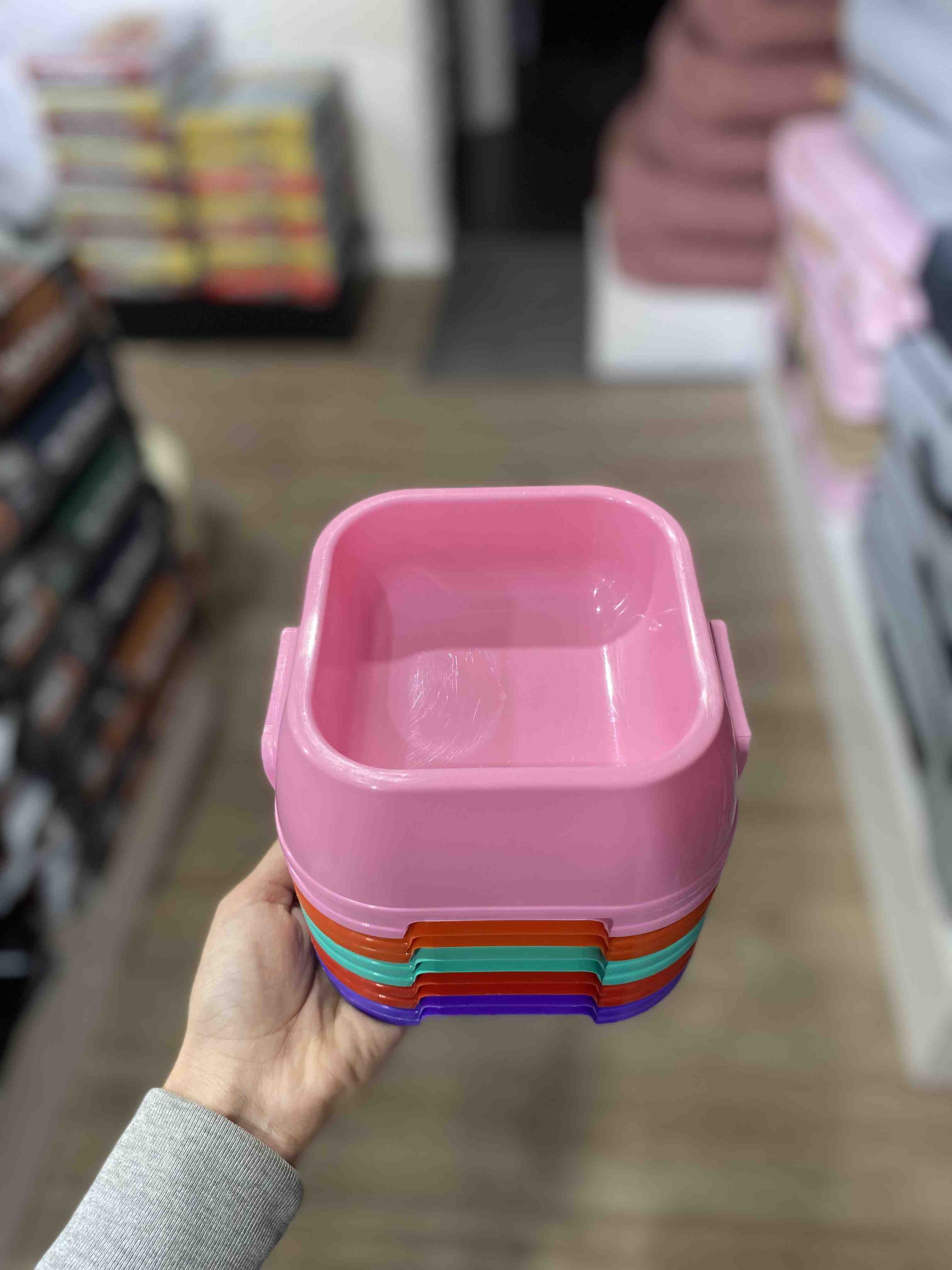 COMEDERO CUADRADO MEDIANO(CONSULTAR COLORES)