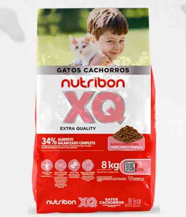 NUTRIBON XQ GATOS CACHORROS X 1,5 KG