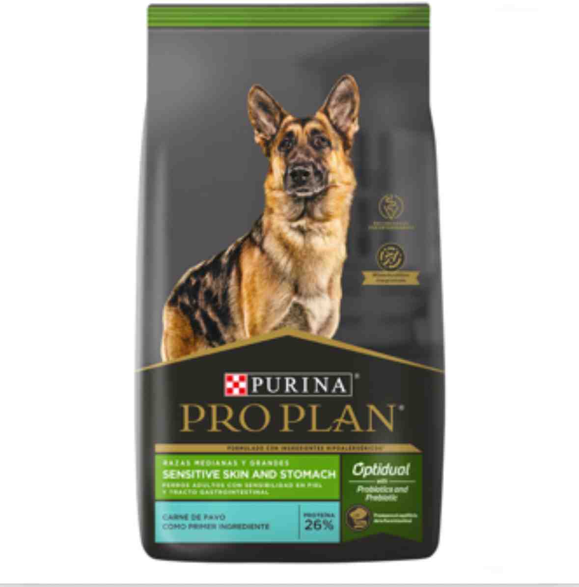 PRO PLAN PERRO STOMACH RAZA MEDIANA X 12 KG 
