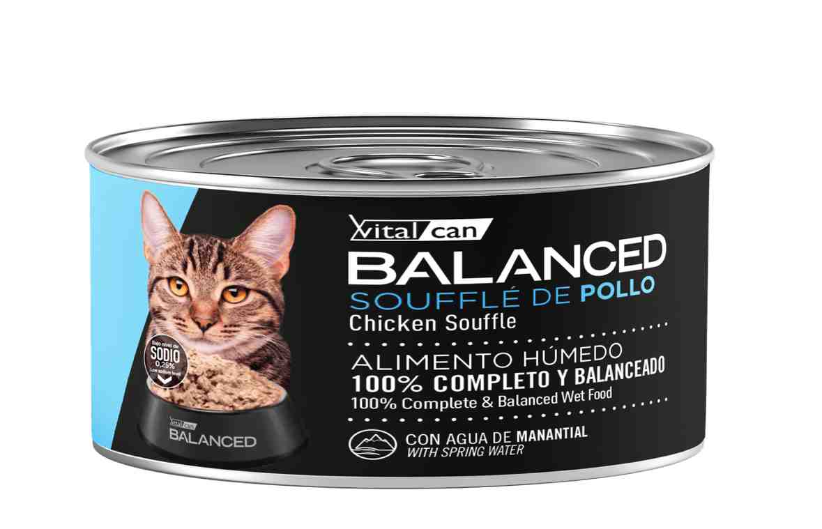 LATA BALANCED GATO ADULTO  POLLO X 85G